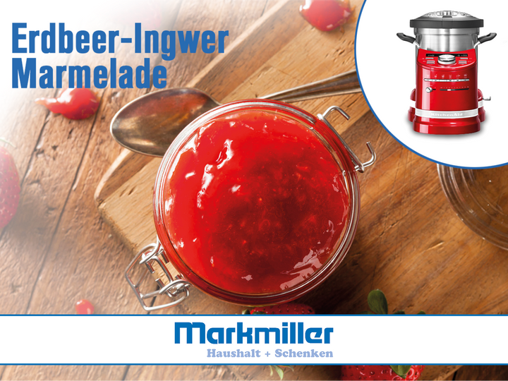 REZEPT: ERDBEERE – INGWER MARMELADE